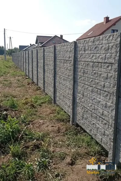 Betonzaun Blockstein – Beispielbild