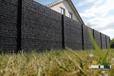 Betonzaun Blockstein – Beispielbild