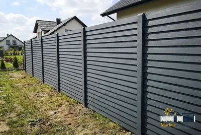 Betonzaun Jalousie – Beispielbild