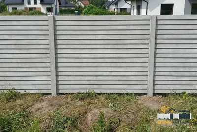Betonzaun Jalousie – Beispielbild