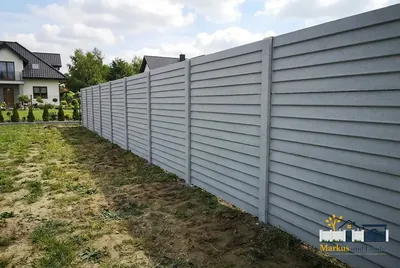 Betonzaun Jalousie – Beispielbild