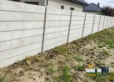 Betonzaun Linea Horizont – Beispielbild
